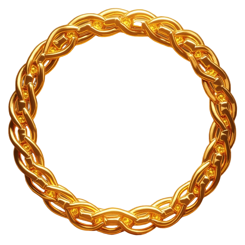 Golden Braided Circle